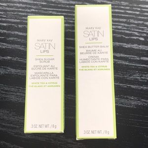 Mary Kay Satin lip scrub and butter balm